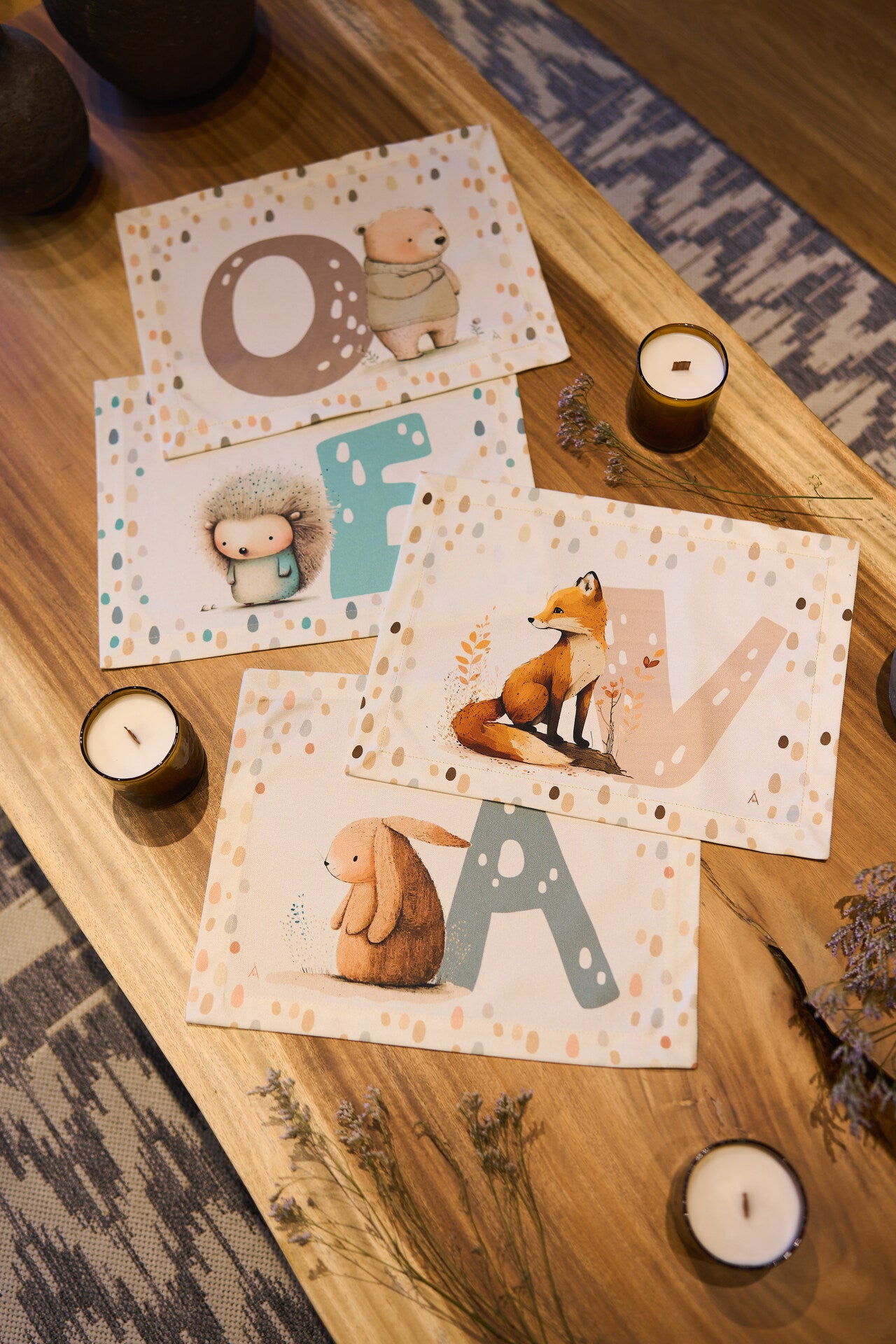 Individual Letter Kids Bunny