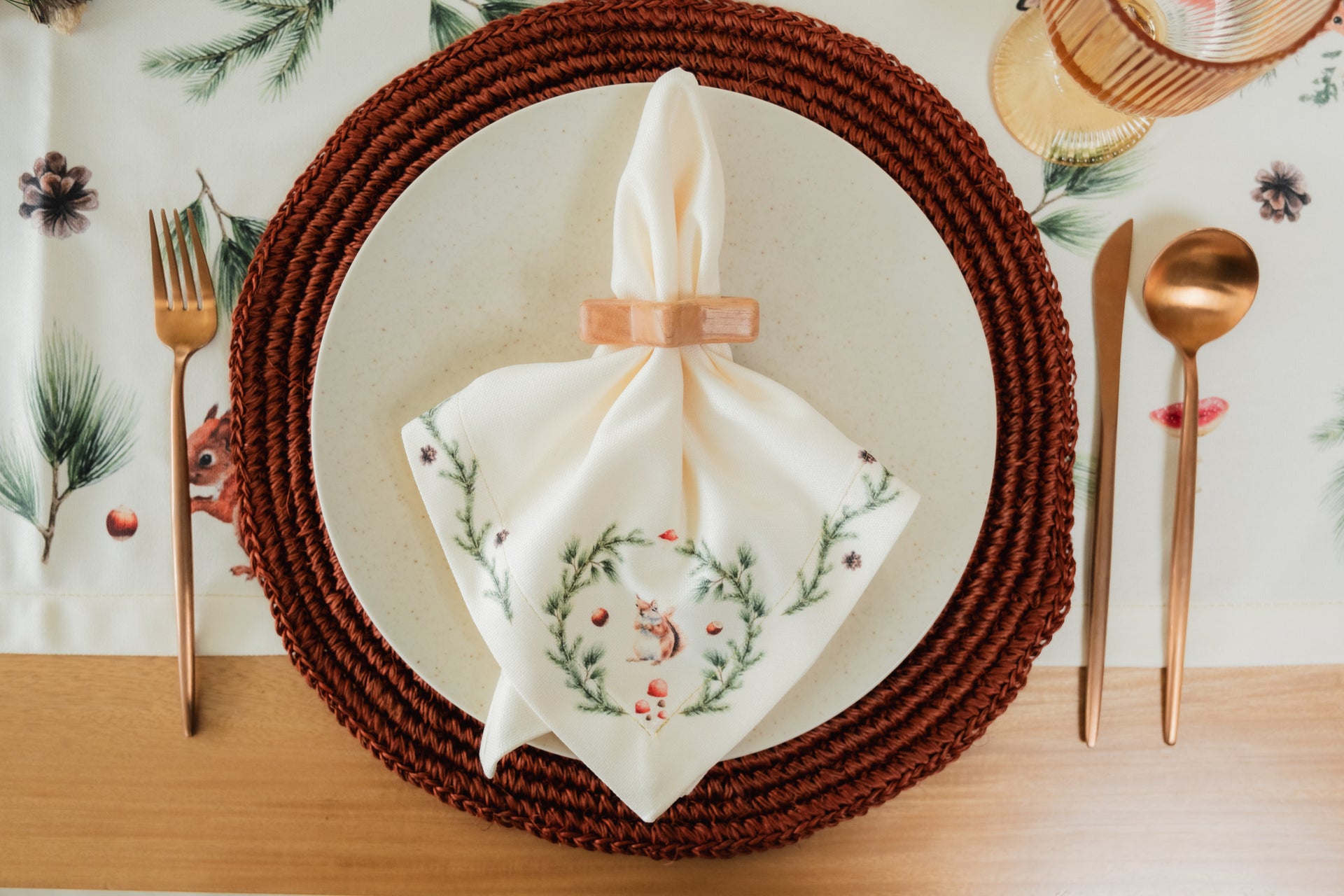 Servilleta Woodland Squirrel