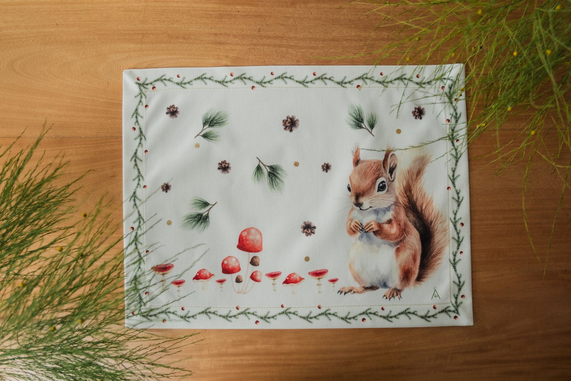 Individual Woodland Squirrel