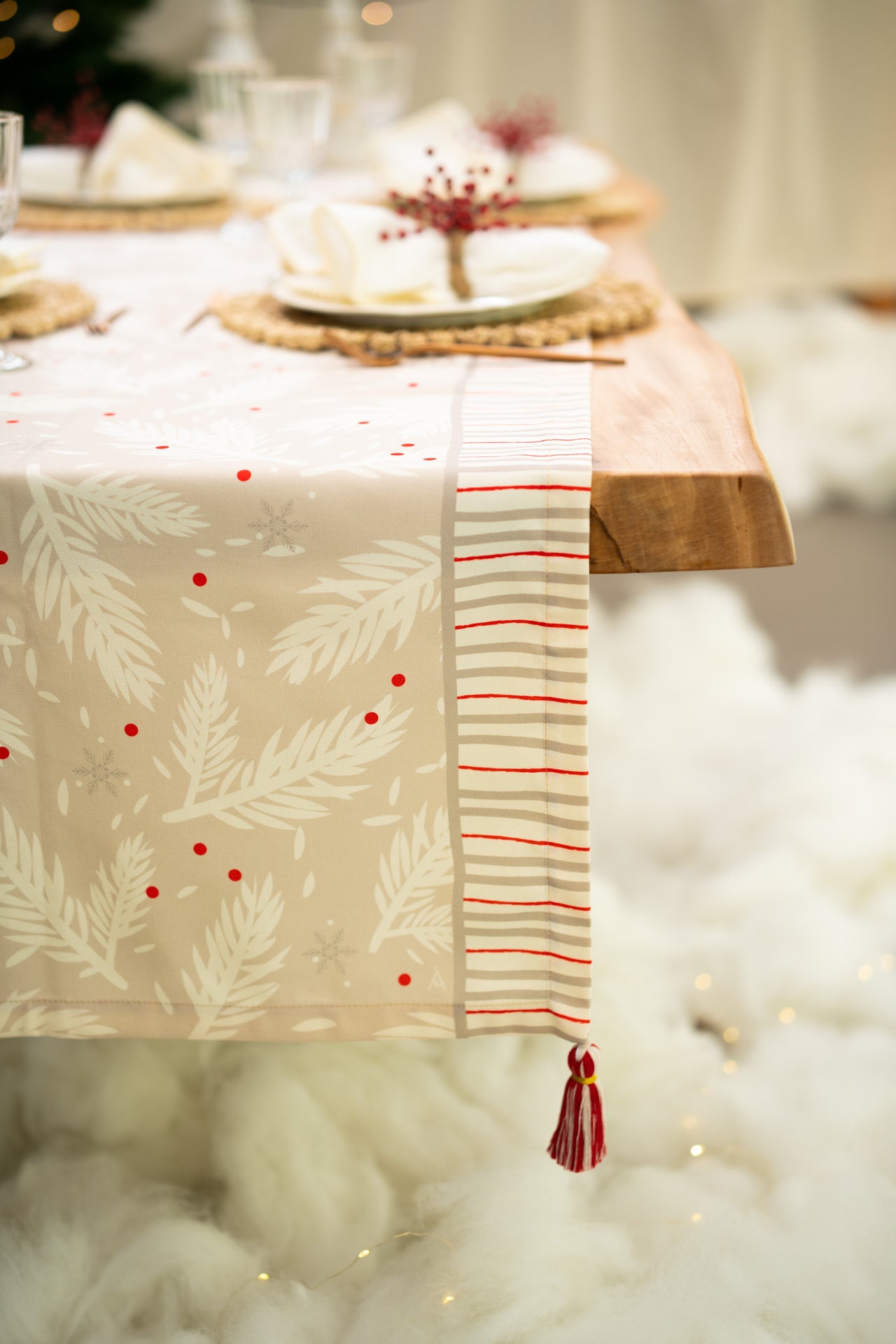 Camino de Mesa Noche Blanca