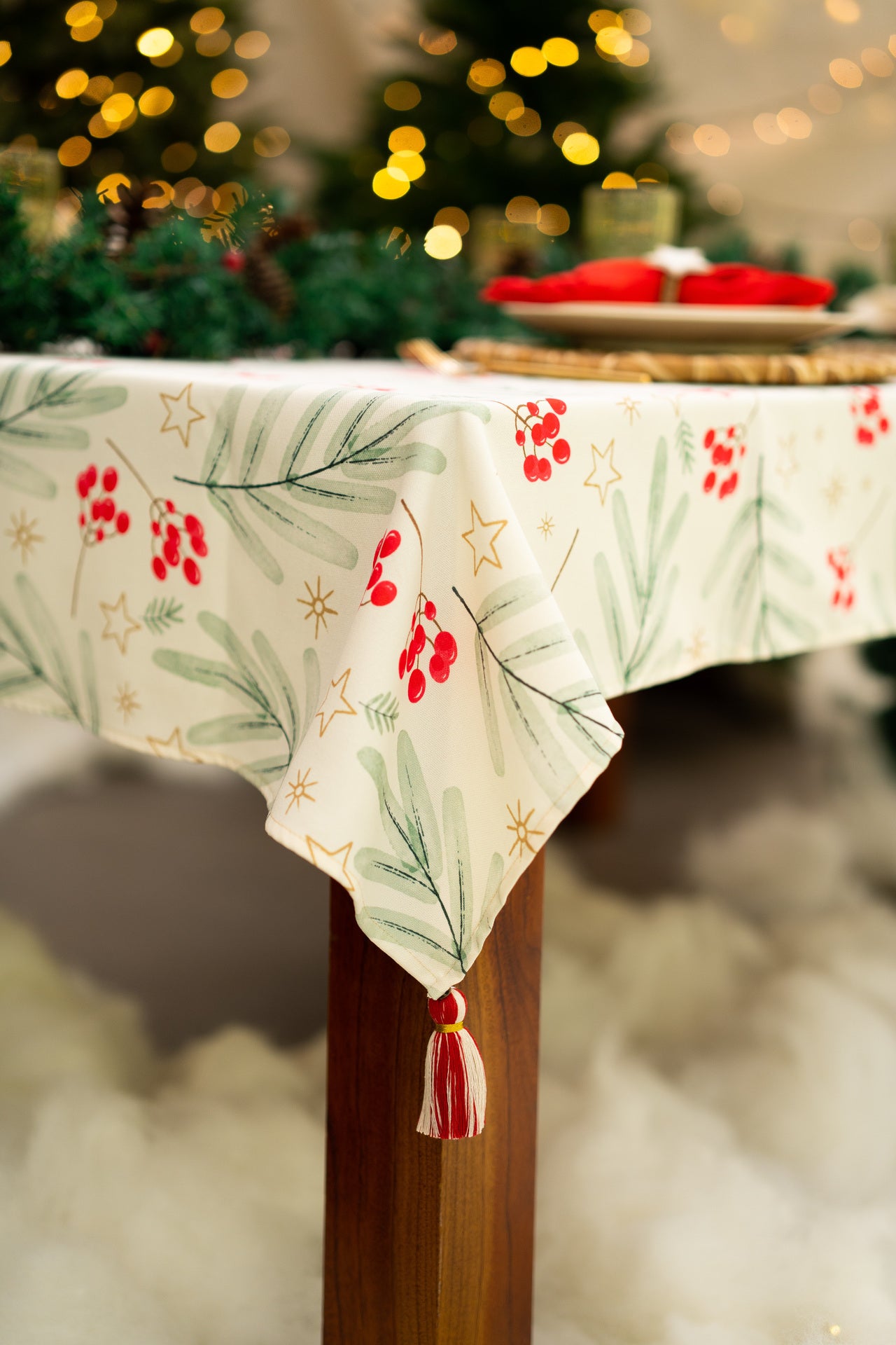 Mantel Jardín de Noel